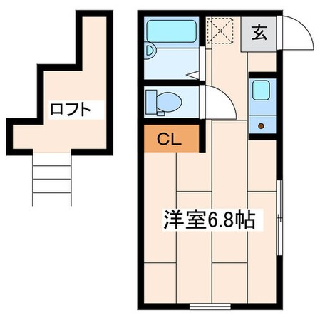 リバティーハウス山手の物件間取画像